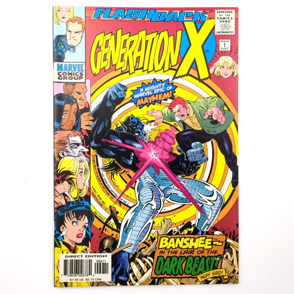 Generation X Marvel Comics Lot 1 Foil Cover 1994 Minus -1 1997 Modern Age VF NM - Picture 4 of 4